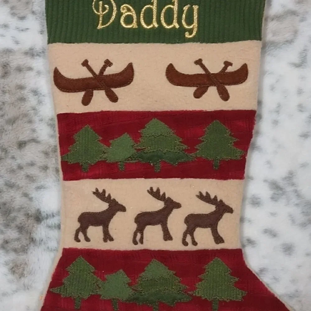 Kurt S Adler Daddy Christmas Stocking